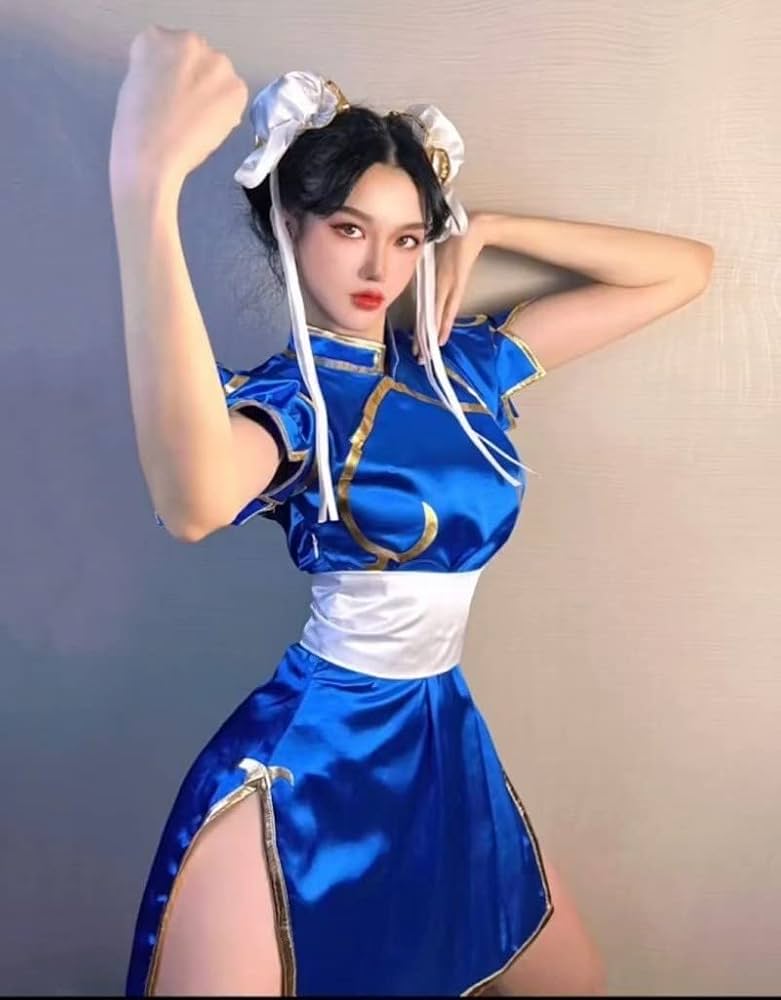 ストリートファイターII 春麗 チュンリー コスプレ衣装